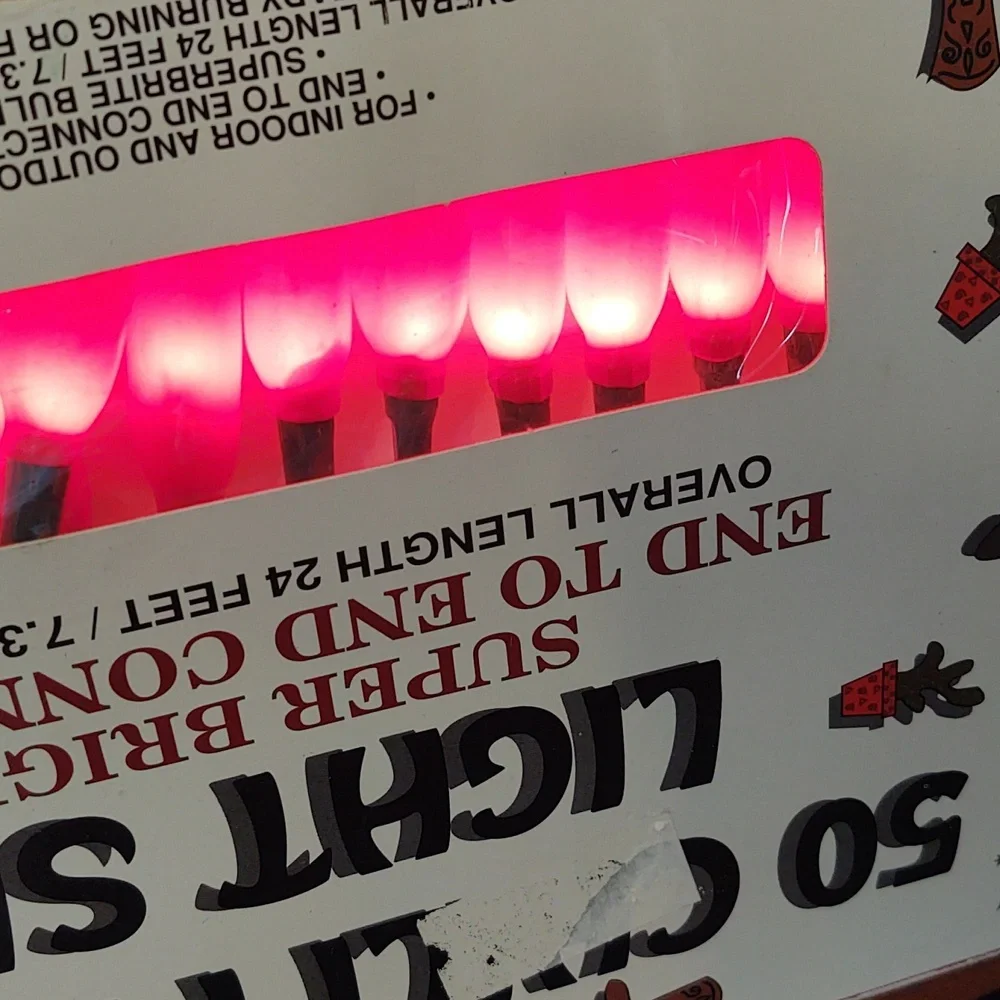 NEW Red Chili Pepper Camping String Lights By Holiday Leisure
